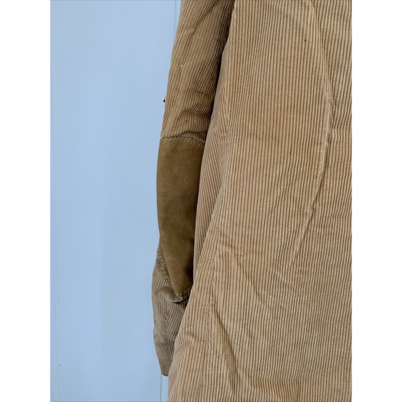 Pioneer Wear Coat Mens Western Corduroy Blazer No Size Tag Brown Jacket USA - Picture 9 of 12